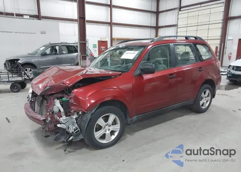 2011 Subaru Forester 2.5X from USA, damaged, VIN JF2SHABC7BH704006